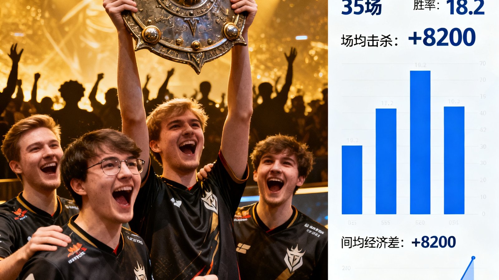 DOTA2 TI13冠军战队回顾文章配图，冠军队伍捧起不朽盾的经典瞬间与赛事关键数据统计。